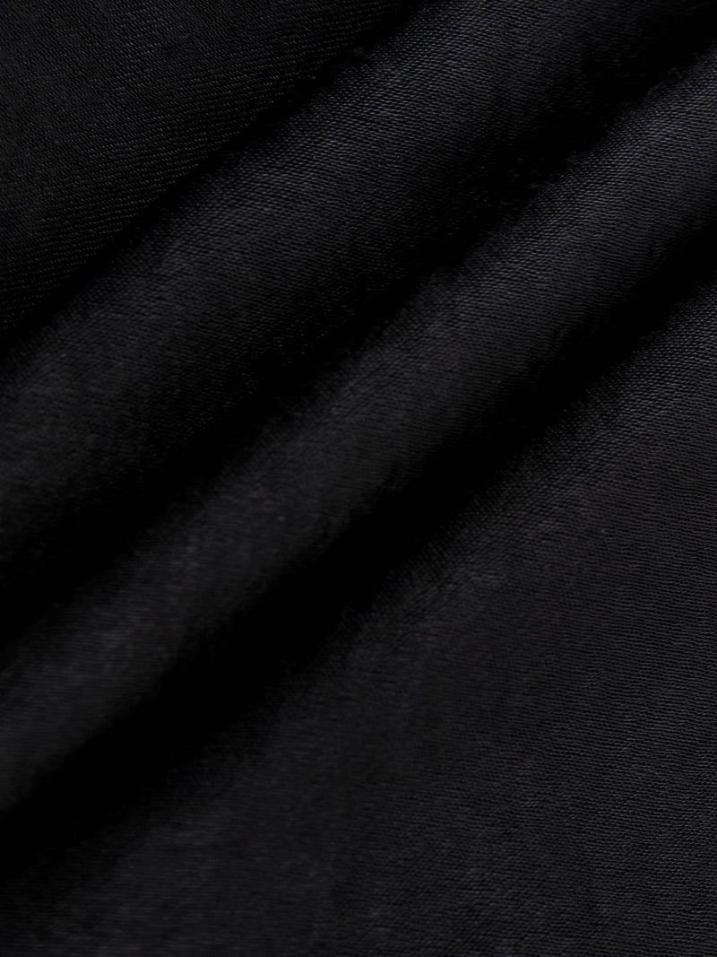 Robe Maxi Noir à Epaules Dénudées