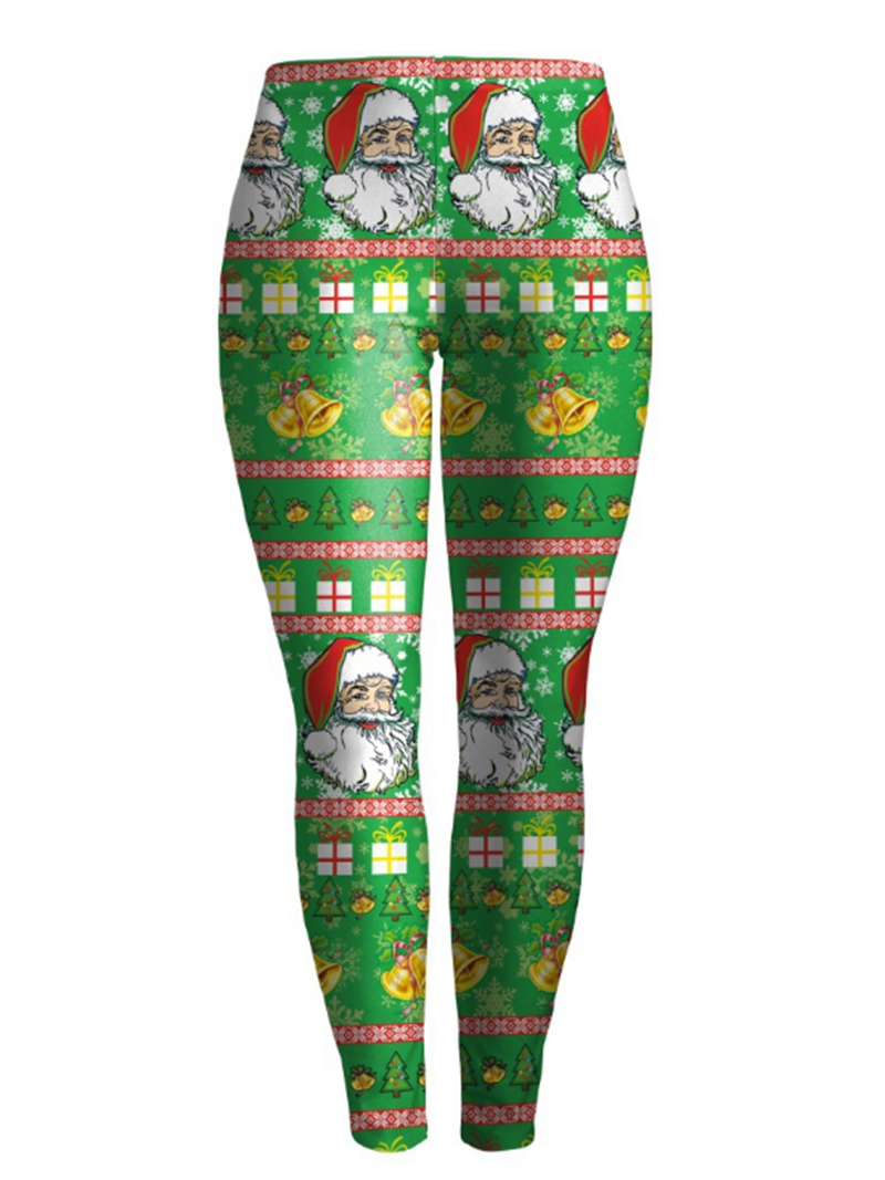 Pantalon à Imprimé de Noël
