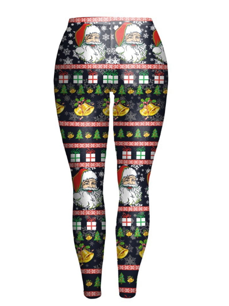 Pantalon à Imprimé de Noël