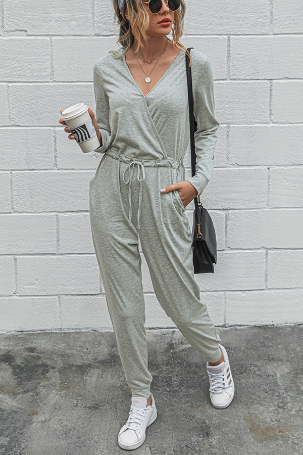 How Comfy & Flattering Pocket Jumpsuit